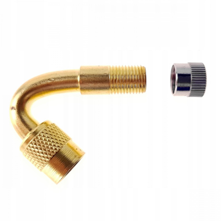 562 4292-45°/VE-3 Удлинитель гнутый (латунный)